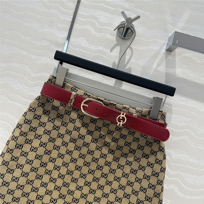 Gvc*1 old flower jacquard a-line mini skirt replica clothes