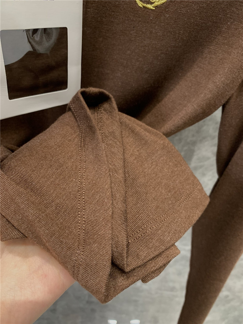 Ch**el long-sleeved t-shirt bottoming shirt replica clothes