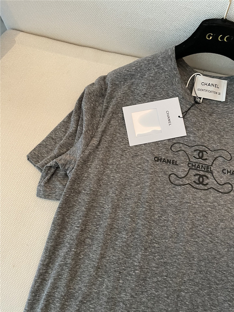 Ce1i*e mid-century grey short-sleeved replica clothing sites