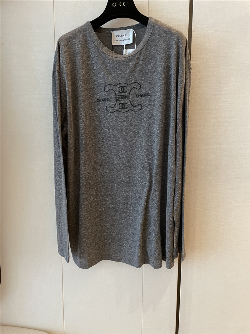Ce1i*e vintage grey long sleeve replica d&g clothing
