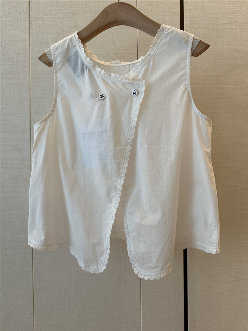 Ch**el second-hand small details vest replica clothing sites