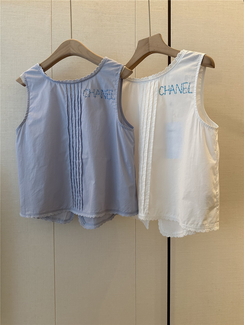 Ch**el second-hand small details vest replica clothing sites