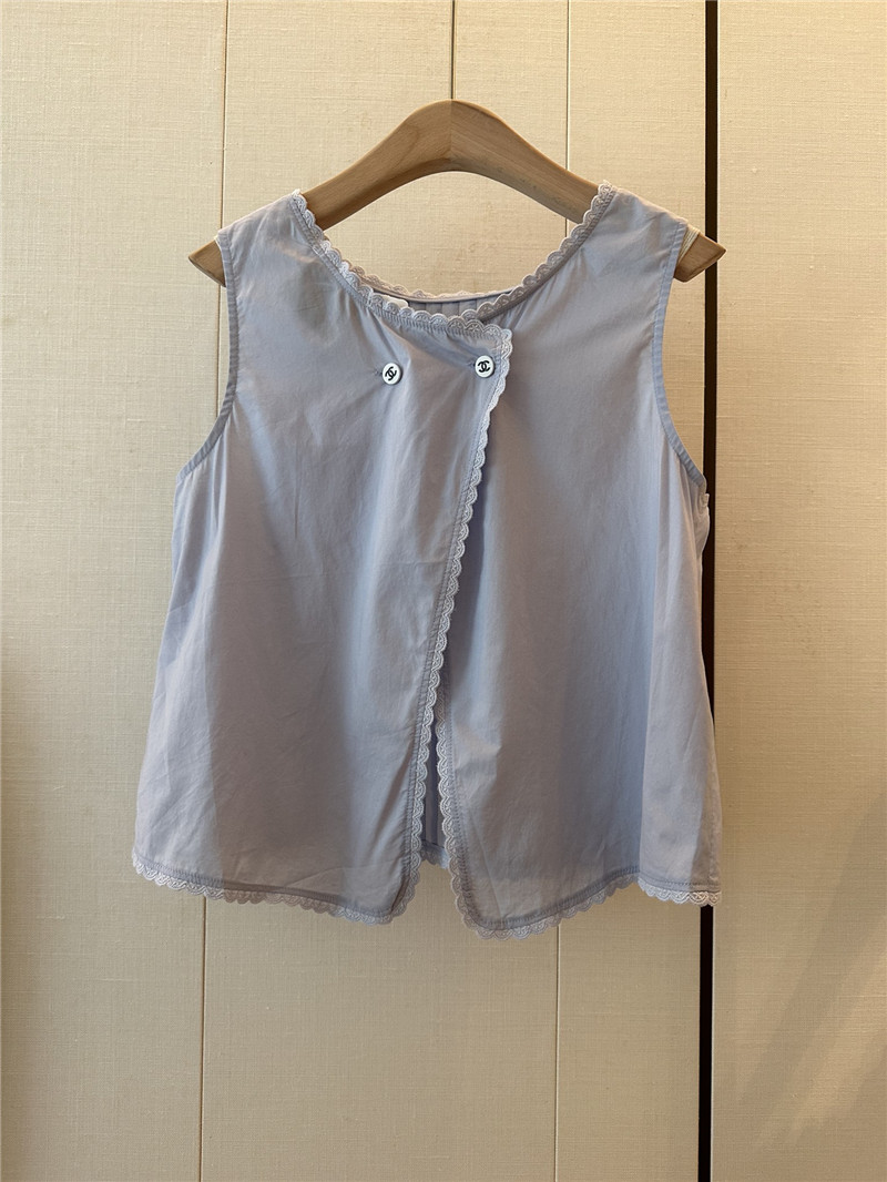 Ch**el second-hand small details vest replica clothing sites