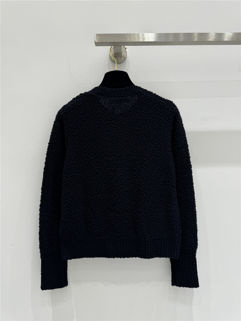 D10r wool pom pom cardigan replica designer clothes