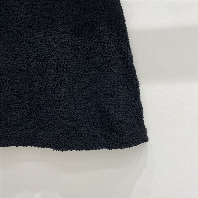 D10r wool pom pom skirt replica d&g clothing