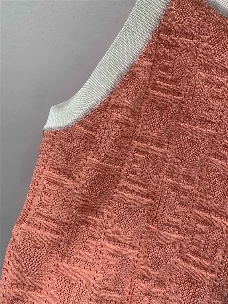 Balmain knitted halter neck vest cheap replica designer clothes