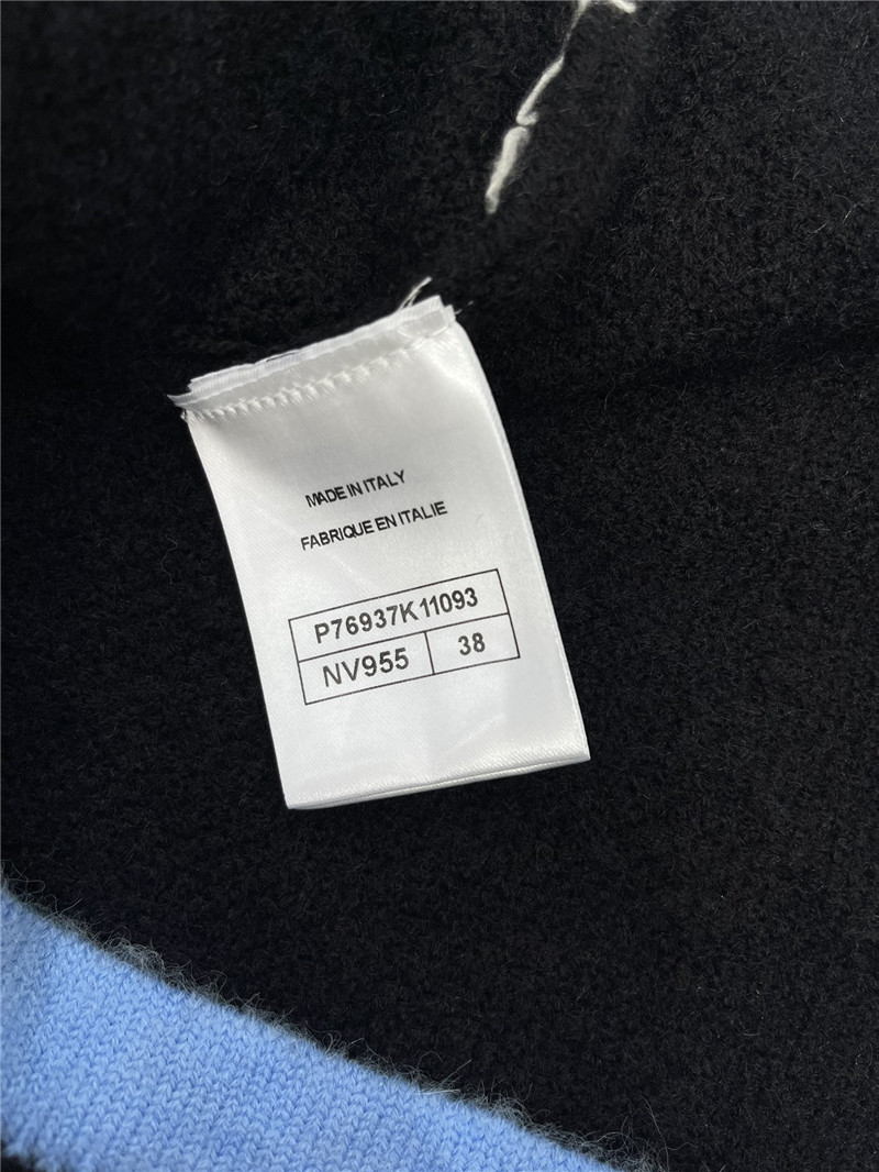Ch**el contrast vest knit dress replica clothing