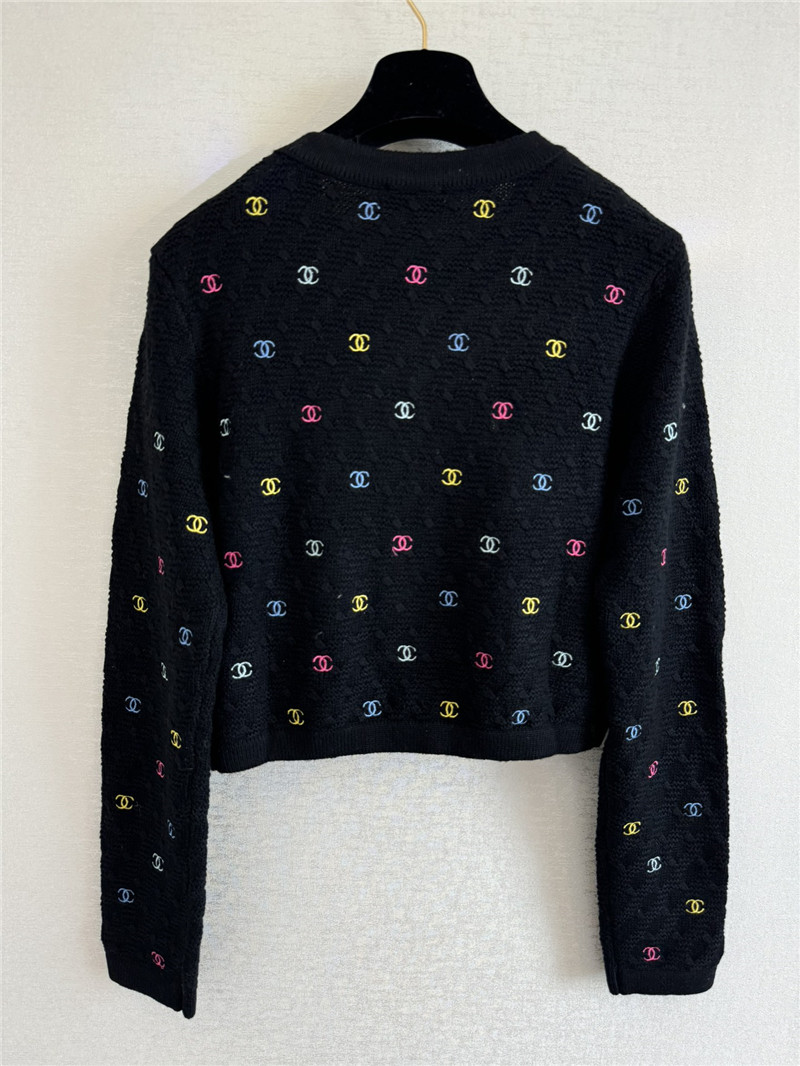 Ch**el crew neck cardigan replica d&g clothing