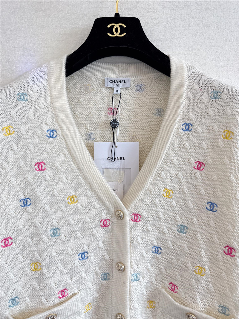 Ch**el v neck cardigan replica d&g clothing
