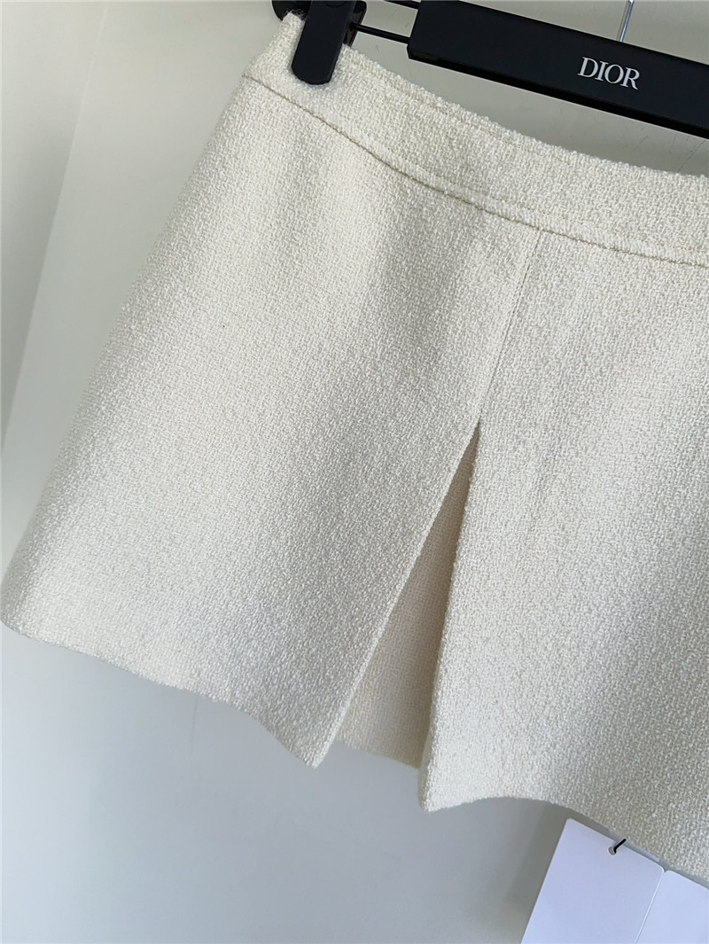 Ce1i*e wool tweed skirt replica d&g clothing