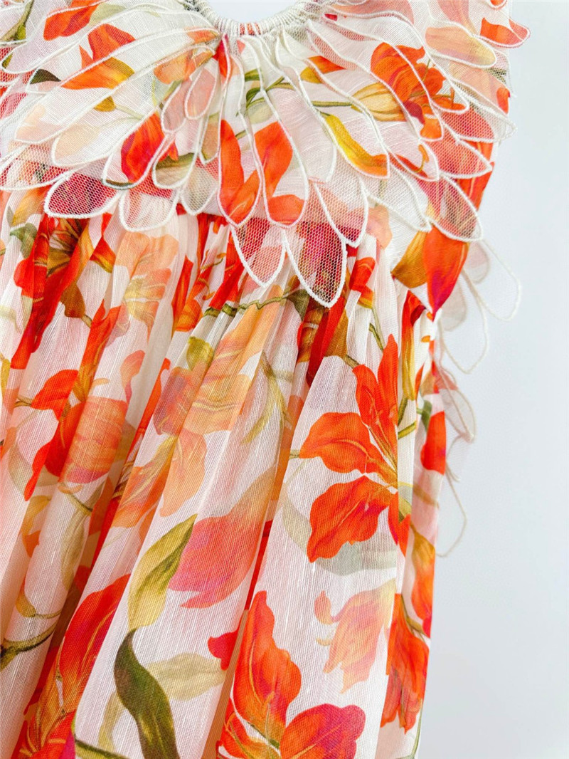 zimm U-line long dress replica d&g clothing