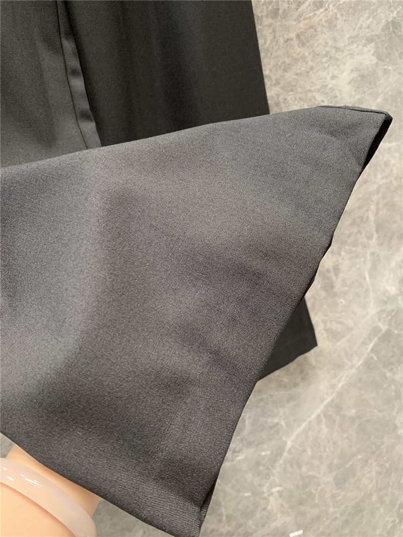 M1um1u wool wide-leg pants replica d&g clothing