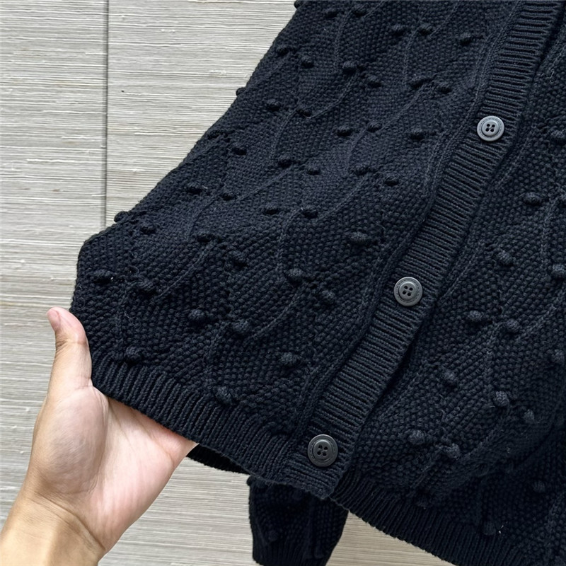 Vanitoo jacquard crochet knitted suit replica clothes