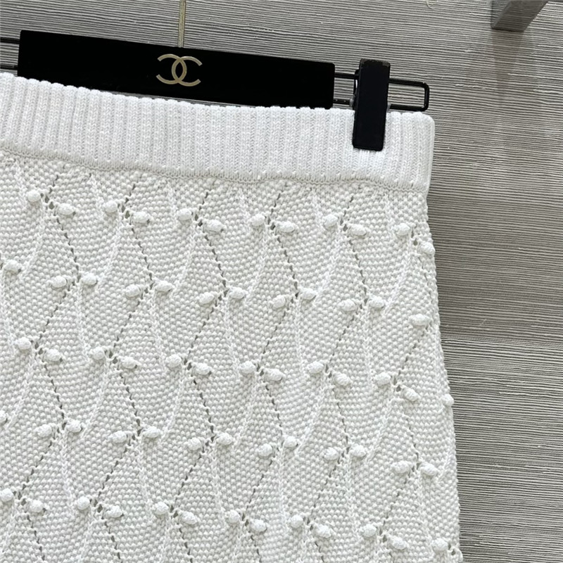 Vanitoo jacquard crochet knitted suit replica clothes