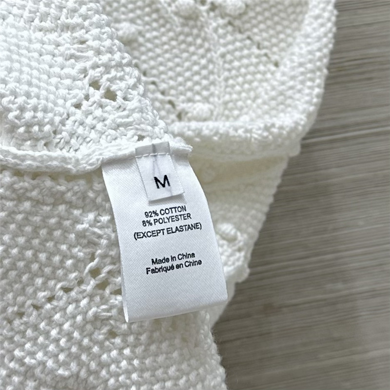 Vanitoo jacquard crochet knitted suit replica clothes