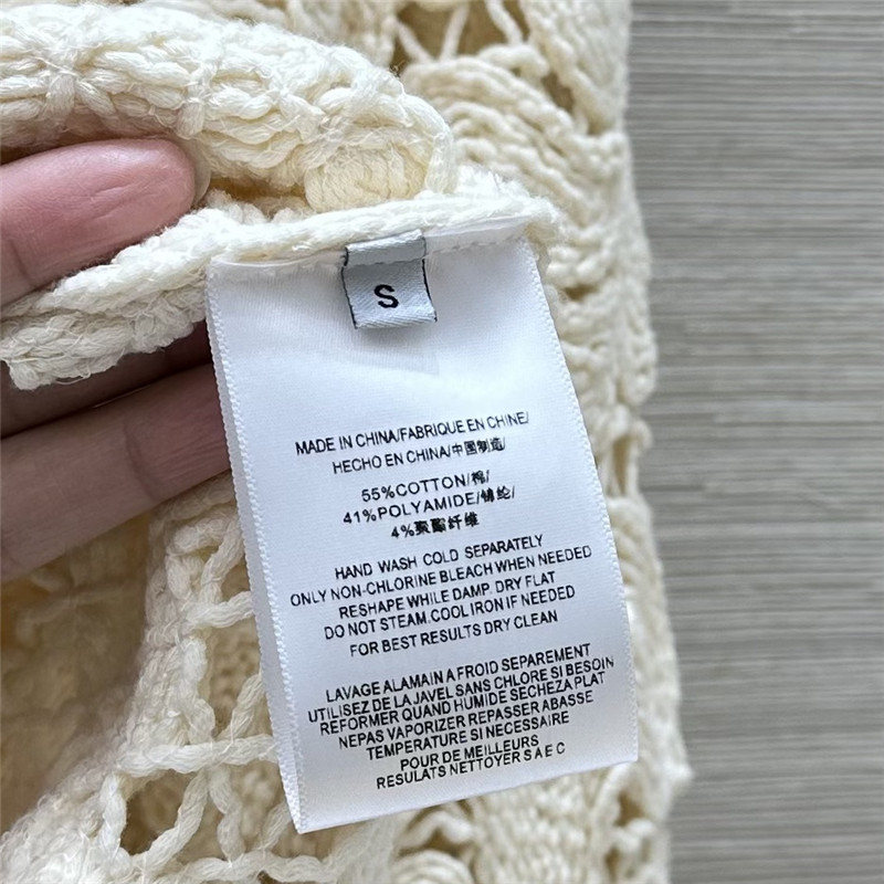 Ce1i*e knitted suspenders cardigan jacket replica clothing sites