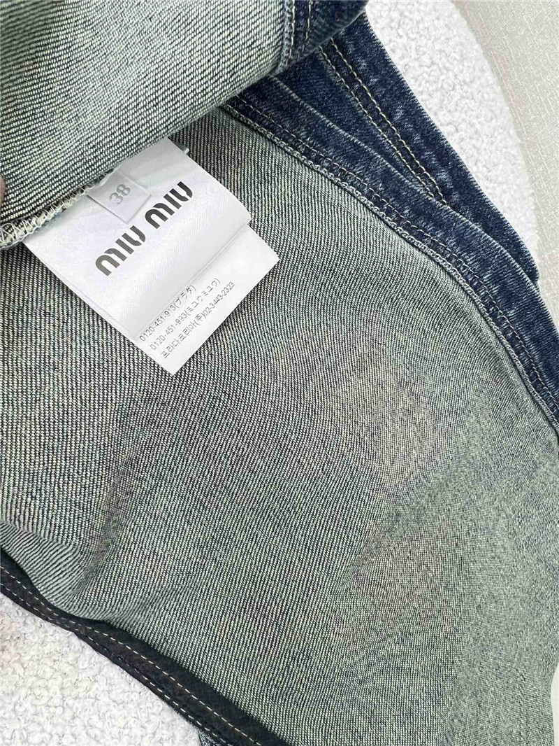 M1um1u layered vest replica d&g clothing