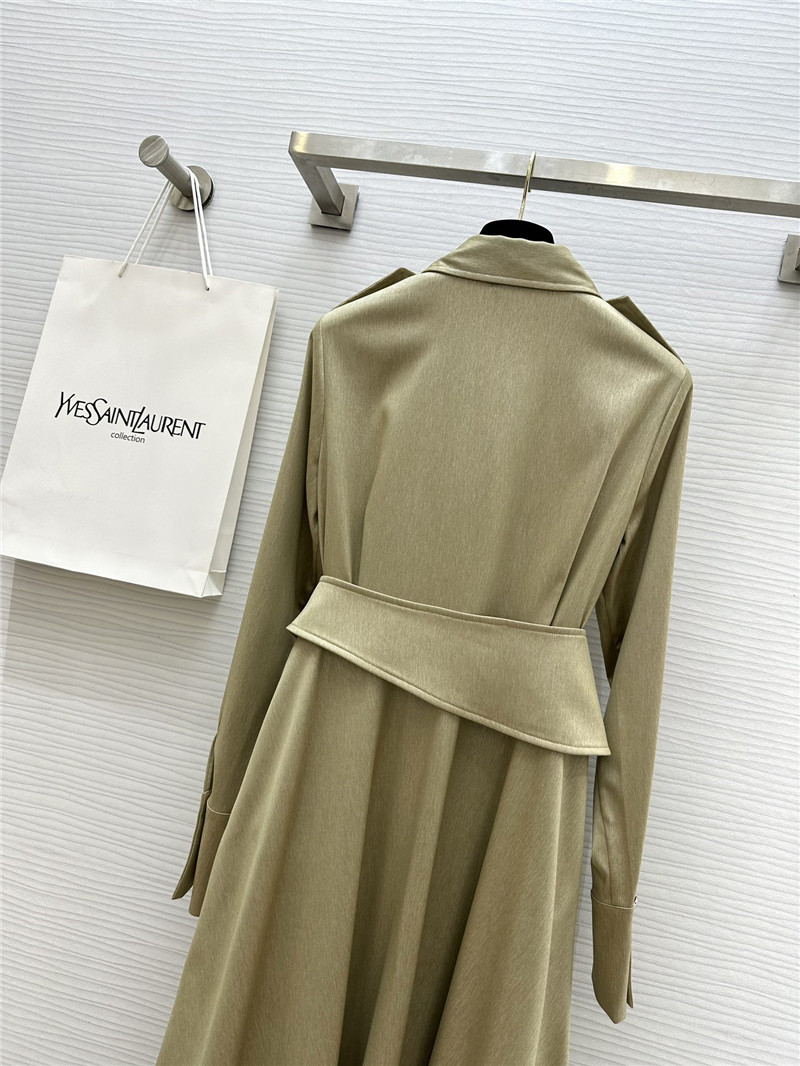 Y51 long sleeve trench dress replica d&g clothing