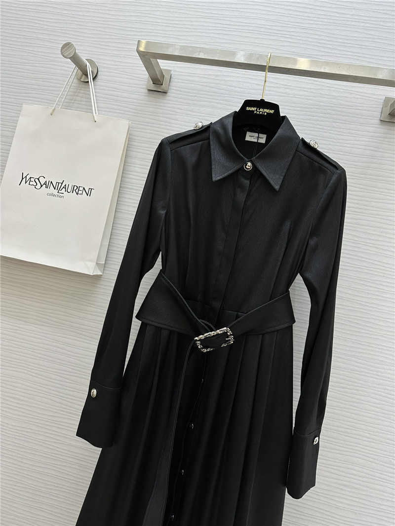 Y51 long sleeve trench dress replica d&g clothing
