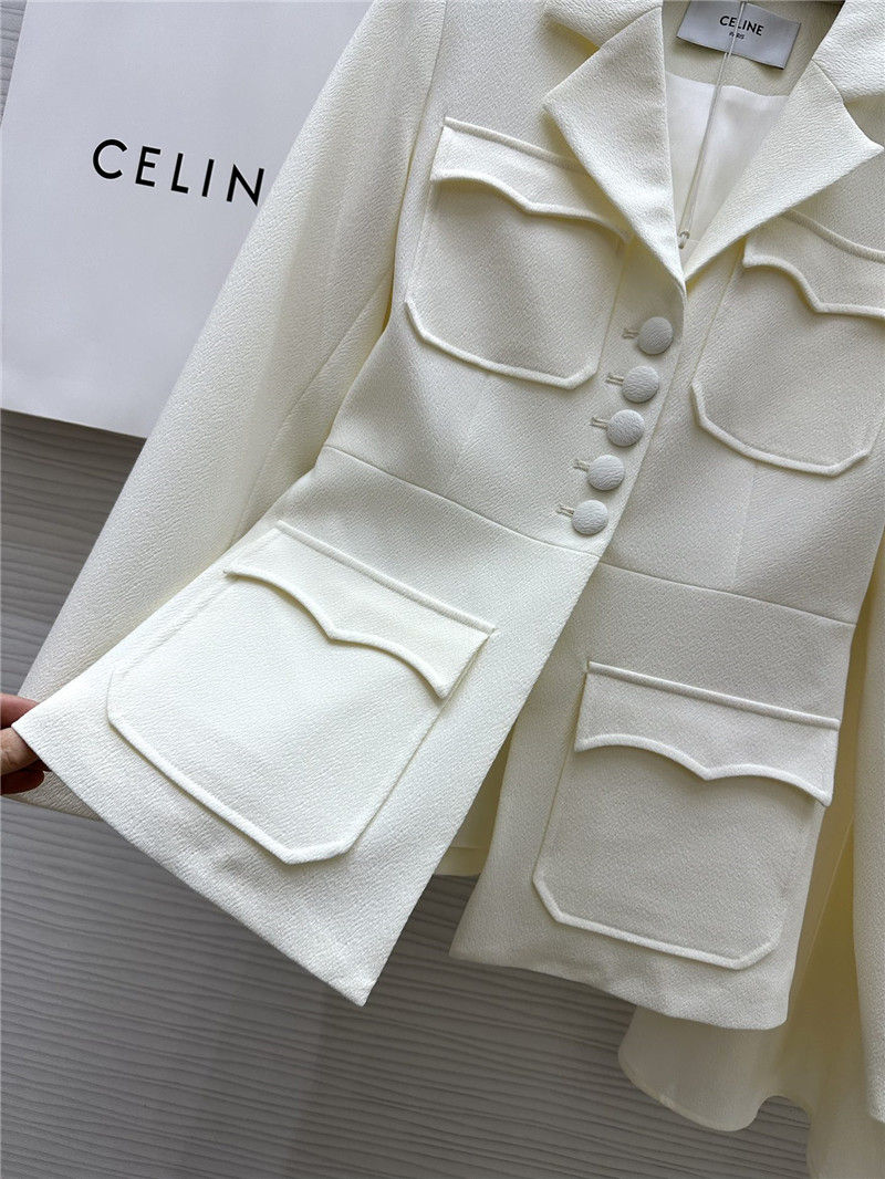 Ce1i*e high-end suit jacket + skirt set replica designer clothes