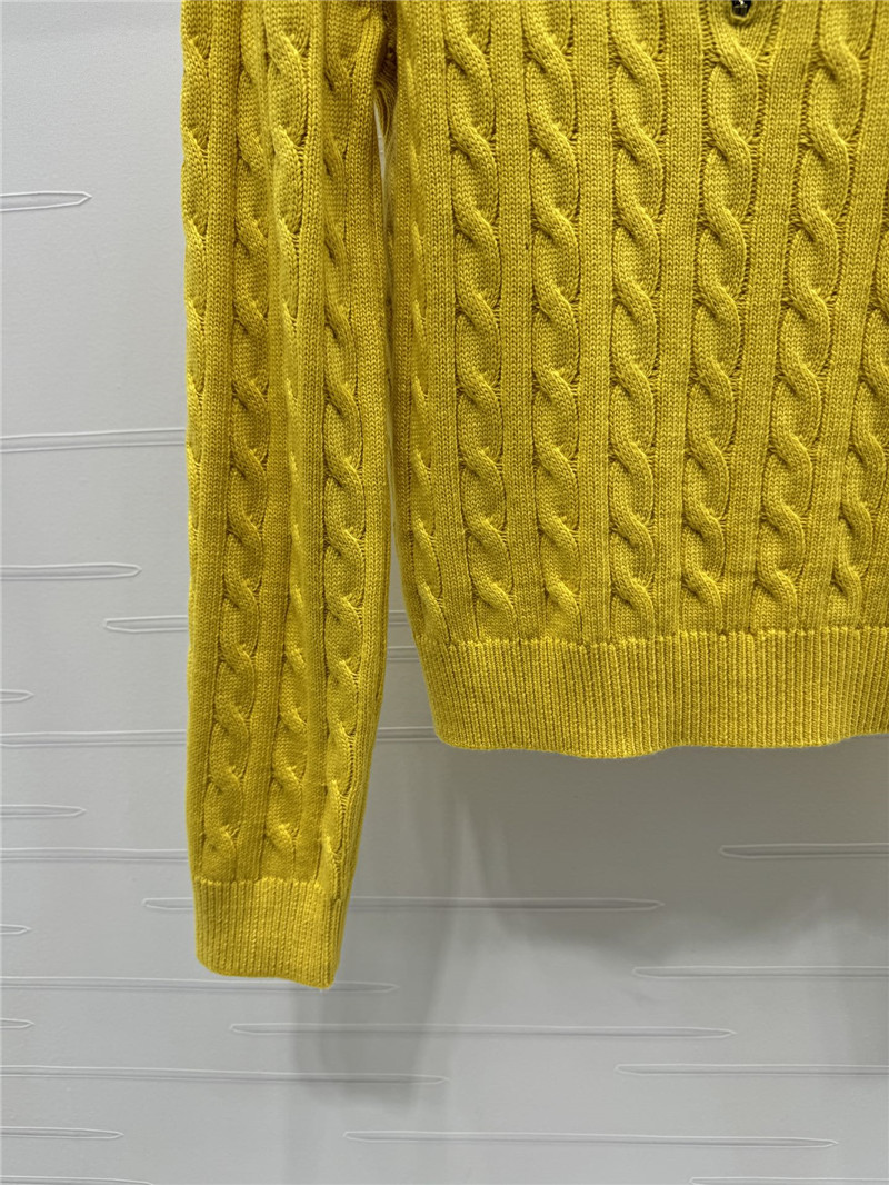 L0ew* lapel long sleeve top replica clothing