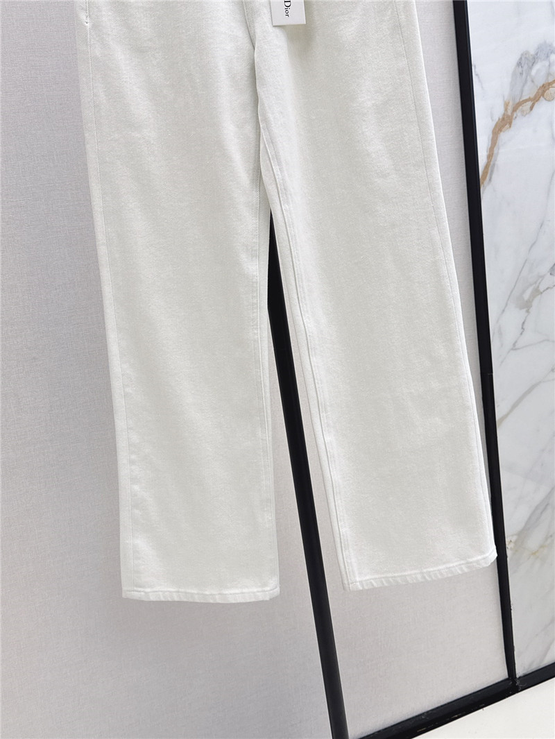 D10r letter print decoration design jeans replicas clothes