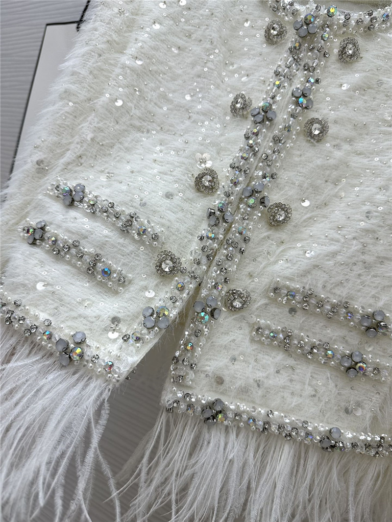 Ch**el handmade series coat replica designer clothes