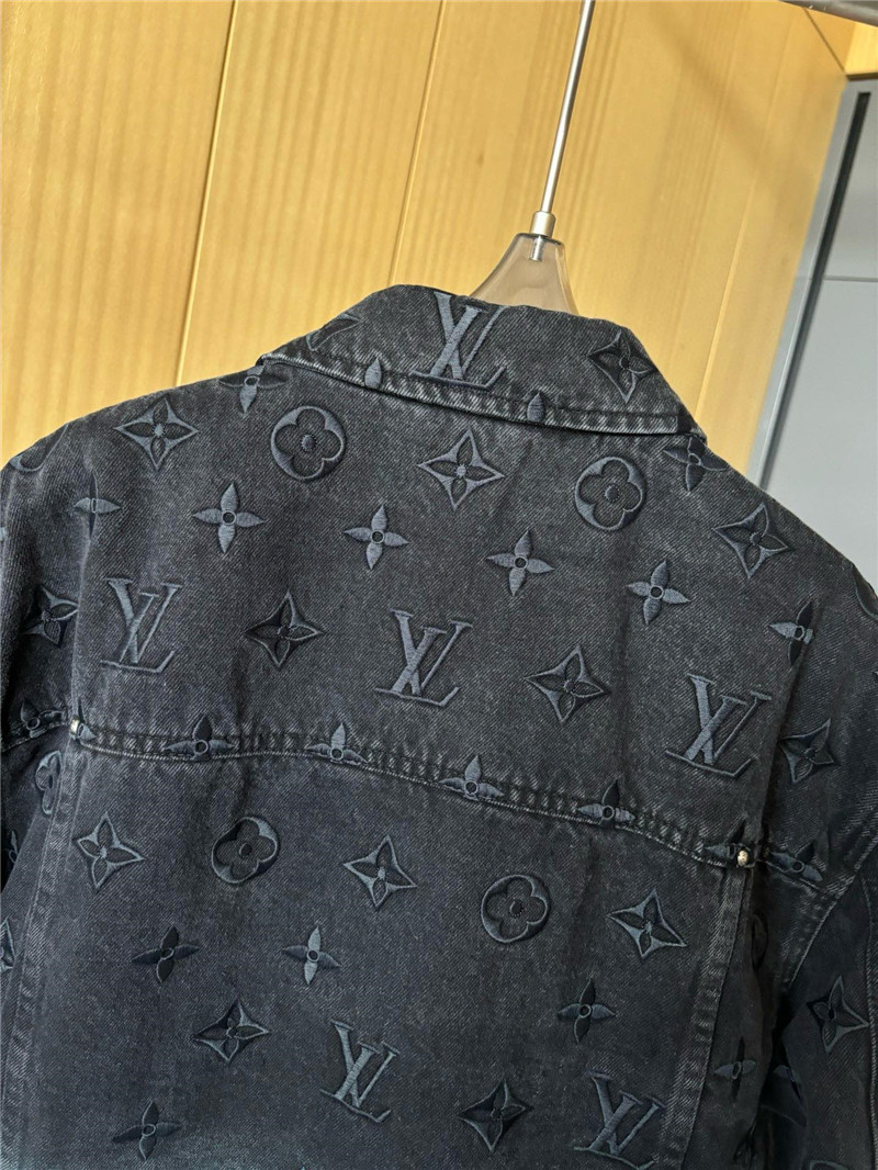 l0vis Vvtt0n lv gradient denim jacket replica clothes