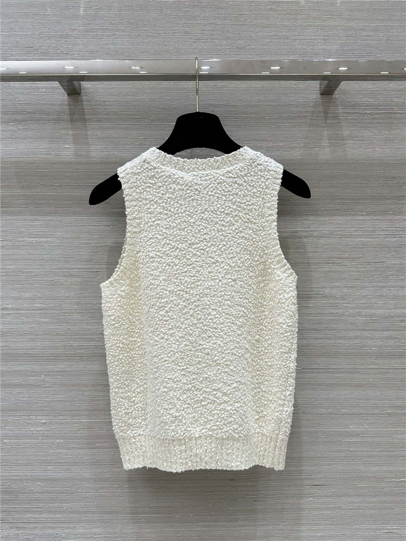 Ch**el vest top replica d&g clothing