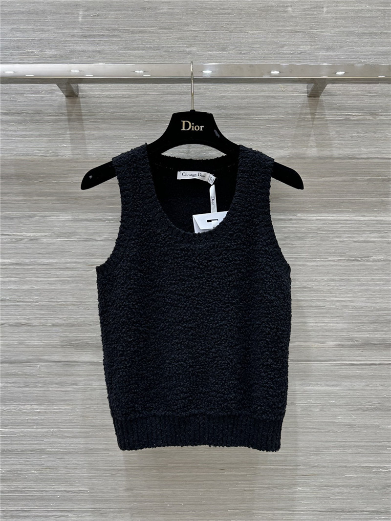 Ch**el vest top replica d&g clothing