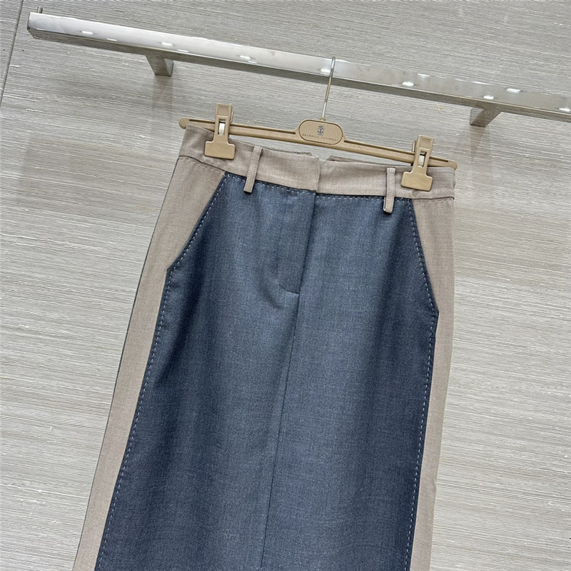 BC classic long skirt replica d&g clothing
