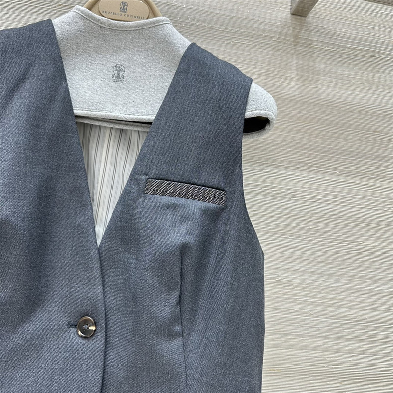 BC colorblock design vest replica d&g clothing