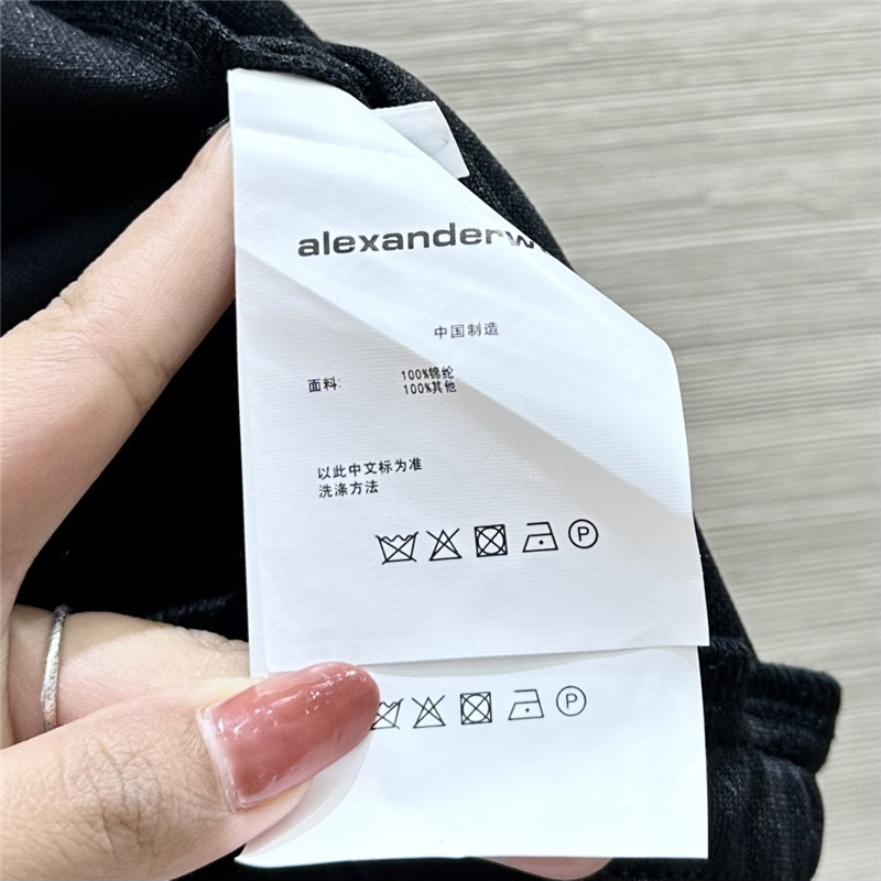 A1exa*der wang black tracksuit