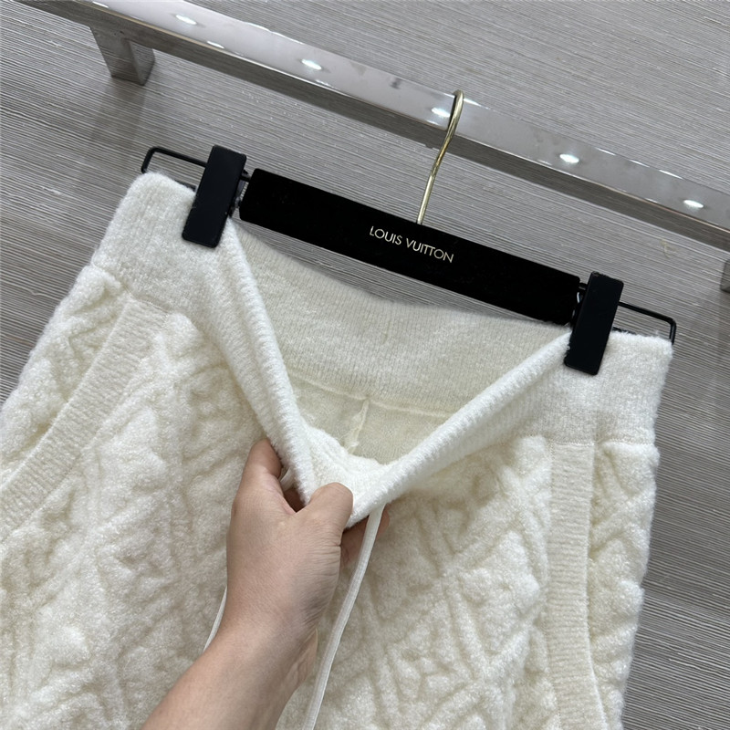 l0vis Vvtt0n lv monogram straight trousers replica clothes
