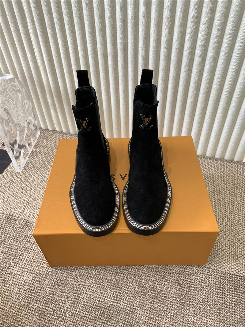l0vis Vvtt0n beaubourg ankle chelsea boots in suede