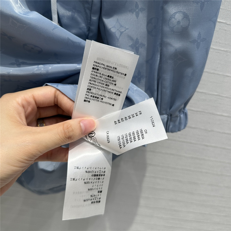l0vis Vvtt0n lv hooded trench dress replicas clothes