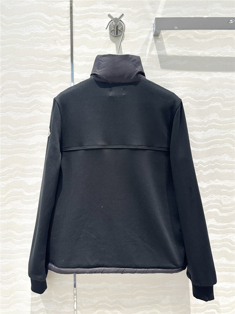 Moncler sweatshirt knitted patchwork down jacket replicas clothes