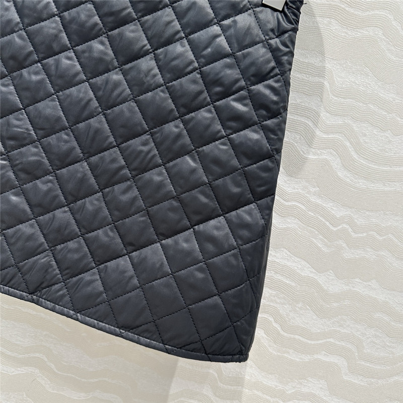 moncler D1am0nd pattern quilted press line skirt replica clothes
