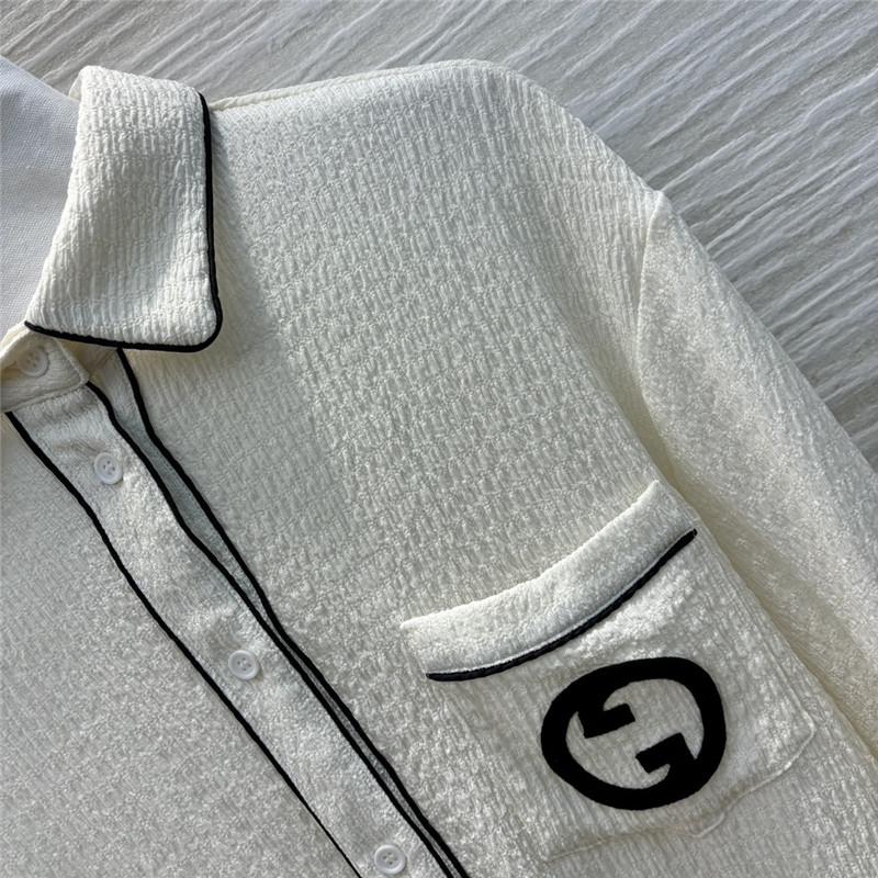 Gvc*1 lapel shirt replica clothing sites