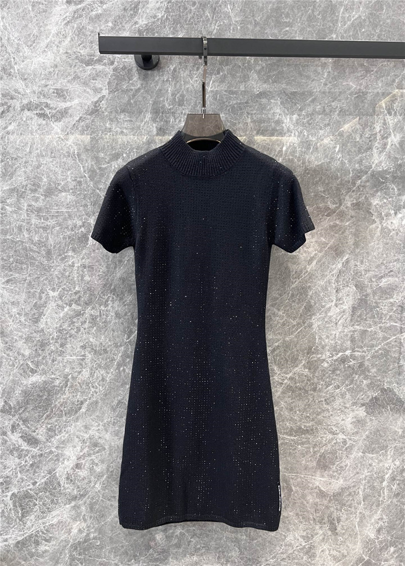 A1exa*der wang rhinestone knitted dress replicas clothes