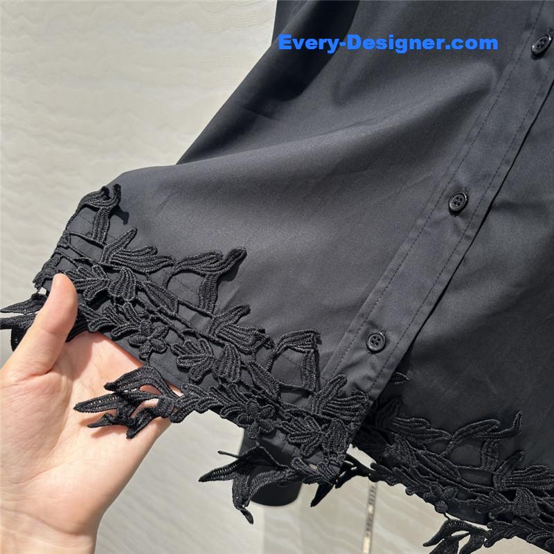 M1um1u temperament lace shirt replica clothing sites