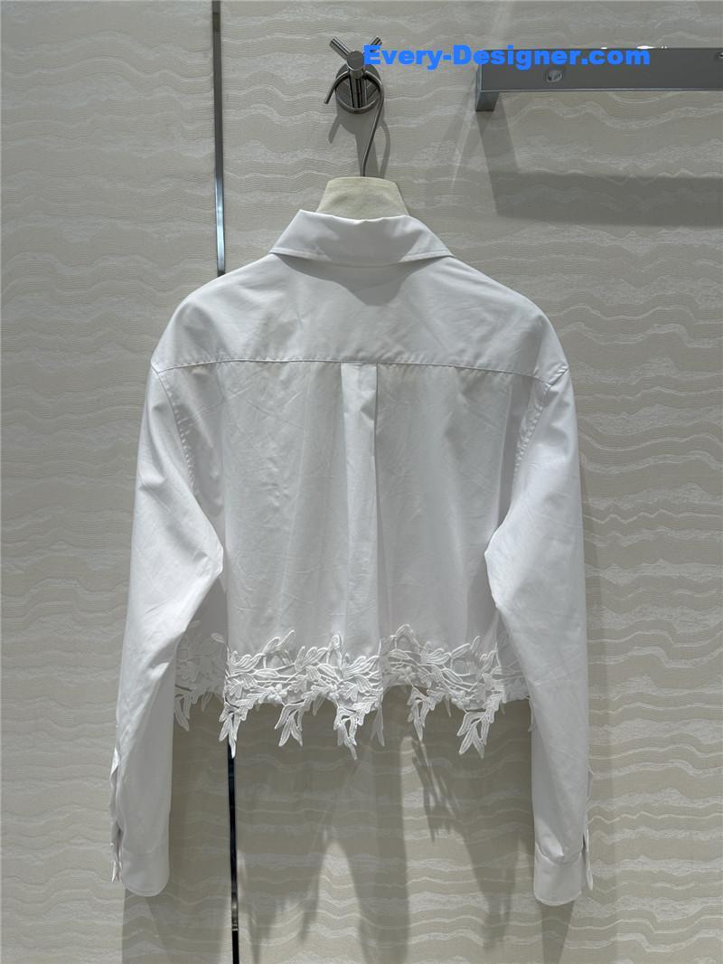 M1um1u temperament lace shirt replica clothing sites