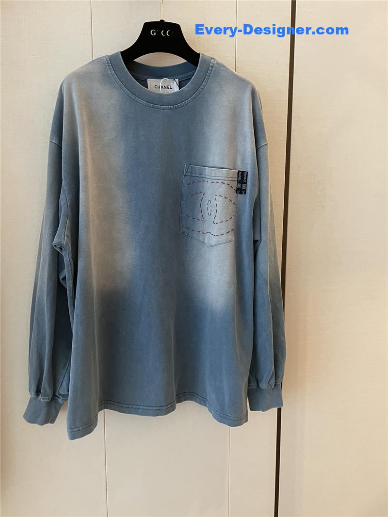 Ch**el fried color short long sleeve replica clothing sites