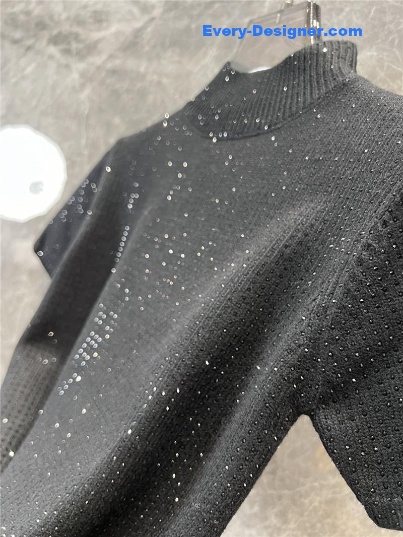 A1exa*der wang knitted short-sleeved top replica clothes