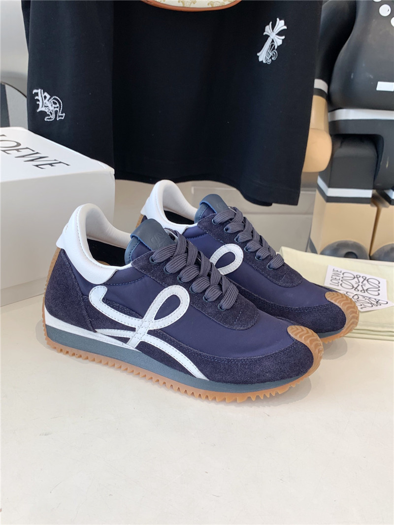 L0ew* flow runner sneakers blue