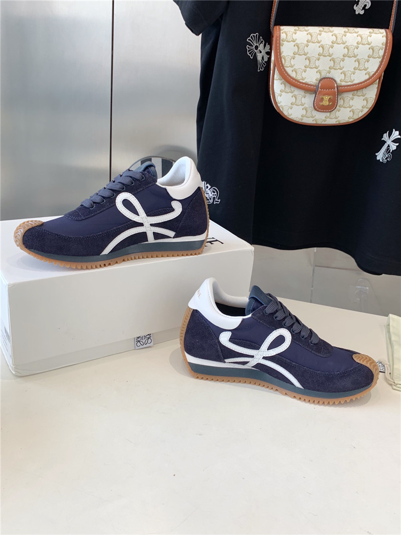 L0ew* flow runner sneakers blue
