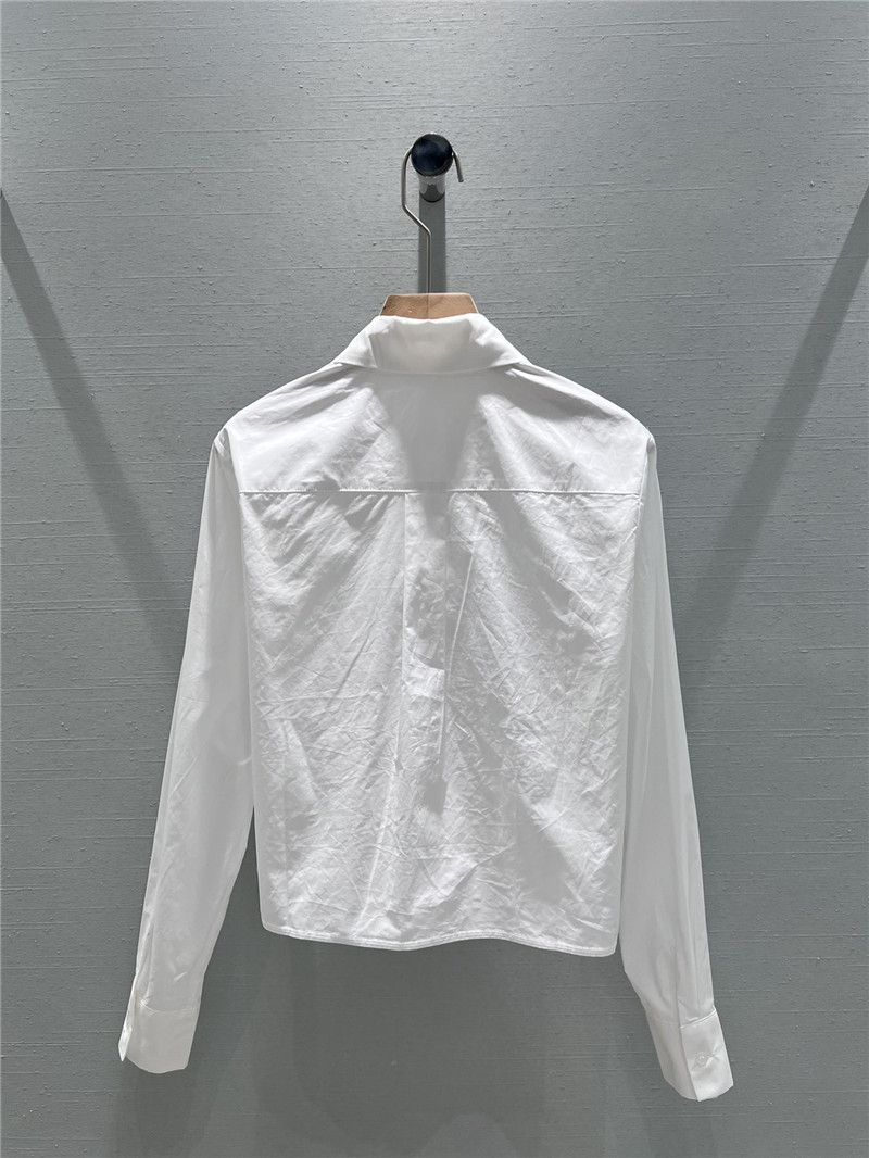 Ch**el lapel long sleeve shirt replica clothing sites