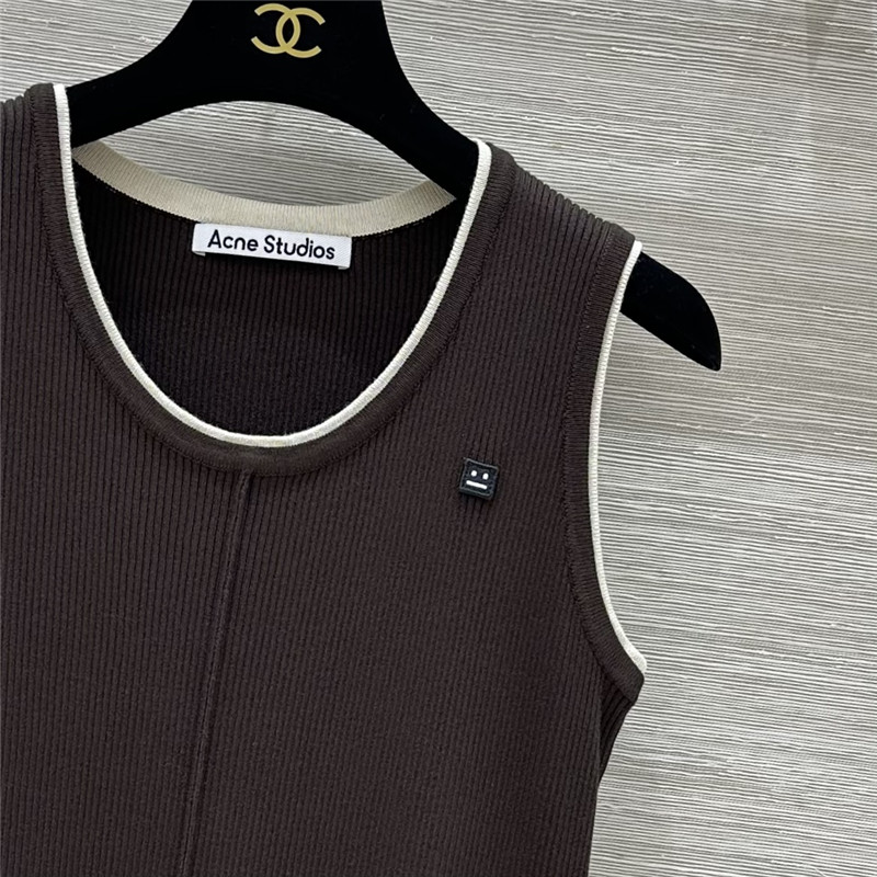 acne studios knitted vest dress replica clothing sites
