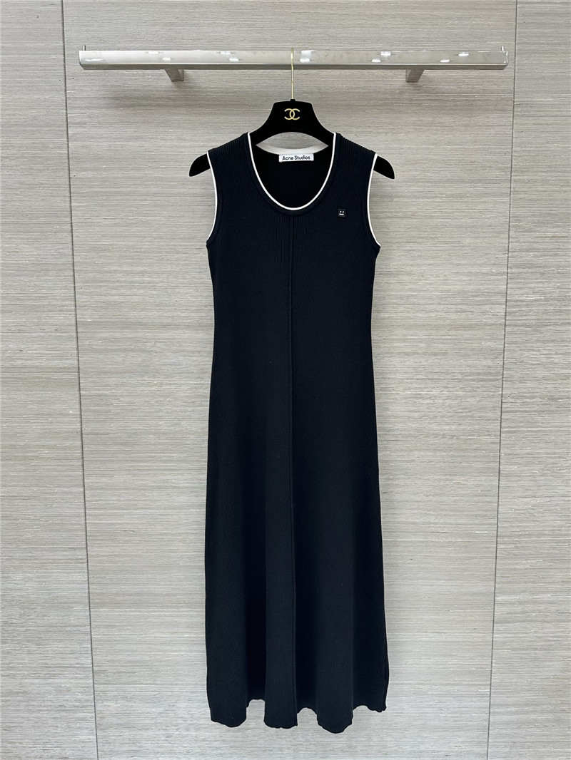 Acne Studios Knitted Vest Dress Replica Clothing Sites