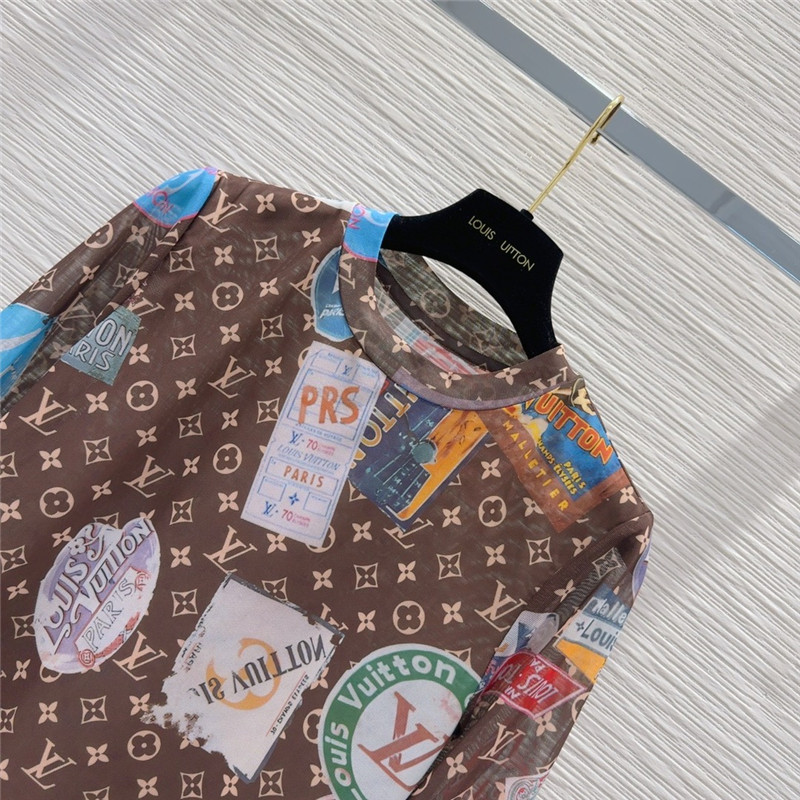 D10r joie de vivre print bottoming shirt replicas clothes